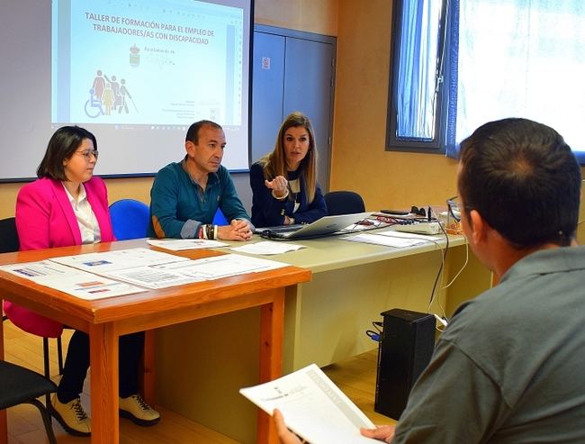Taller de formación para el empleo de trabajadores con discapacidad en El Ejido