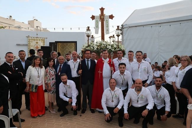 Ejido Norte culmina sus fiestas con la procesión y misa de la Santa Cruz
 