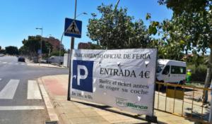 Verdiblanca volverá a encargarse del aparcamiento de la Feria