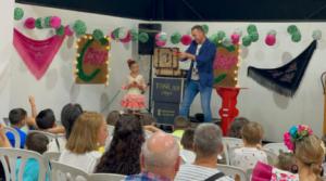 Toni As inunda de magia la Fiesta Infantil de Feria de CSIF