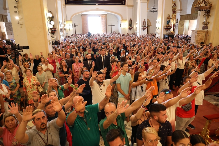 Misa Mayor y bajada del Santísimo Cristo de la Luz de Dalías