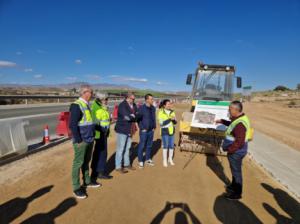 Nuevo ramal de salida en la A-1201 para acceder al barrio El Convoy de Pulpí