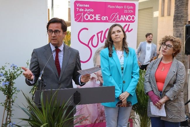 Soraya pondrá el broche final a la Noche en Blanco de El Ejido