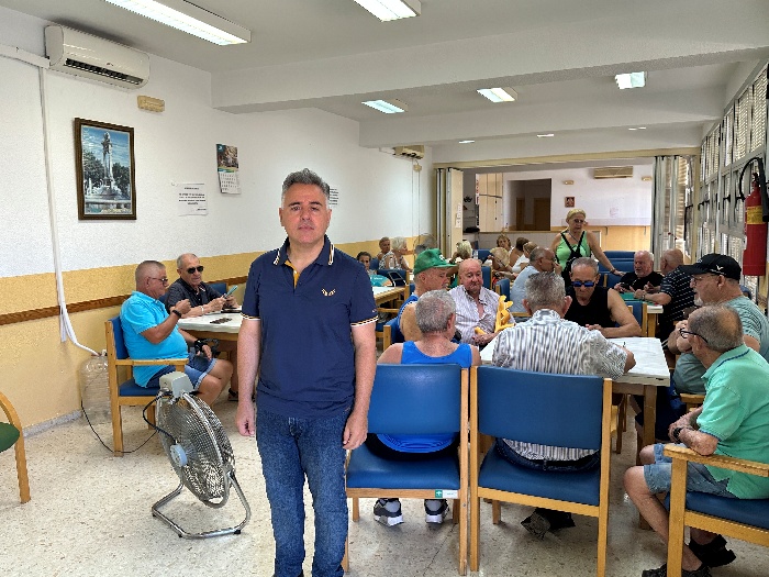 El centro social de las 500 Viviendas lleva tres años sin aire acondicionado