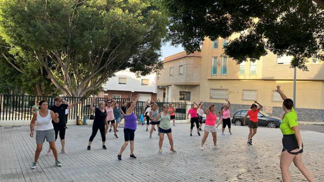 5.000 personas activas en gimnasia de mantenimiento este verano