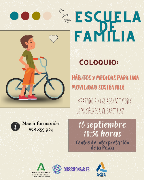 Coloquio gratuito en la Semana Europea de la Movilidad en Adra