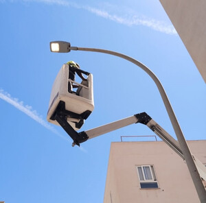 El Ejido alcanza cerca del 50% de su alumbrado público con el sistema LED
