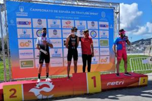 Purchena celebra el triunfo de García Rubio en el campeonato de España de Paratriatlón