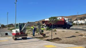 Comienza el embellecimiento de espacios públicos de Níjar