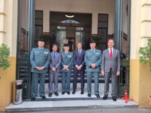 El coronel Pedro Herrera toma posesión como jefe de la Agrupación de Tráfico en Andalucía de la Guardia Civil