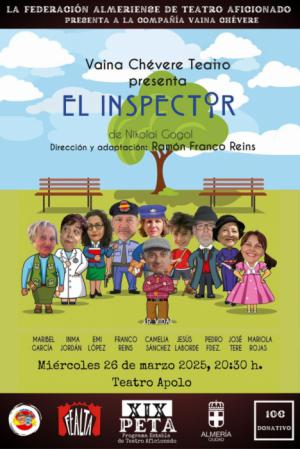 Una adaptación de ‘El Inspector’ de Gógol, este miércoles en el Apolo