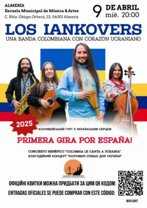 Los Iankovers presentan Colombia le canta a Ucrania