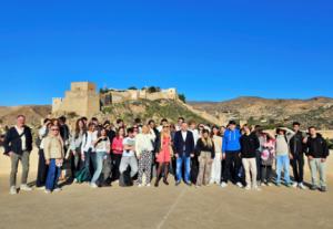 Almería recibe a estudiantes franceses del Lycée de Méditérranné