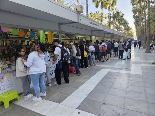 Así ha sido la segunda jornada de la Feria del Libro