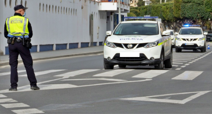 La Policía Local de Adra pone en marcha una campaña de control de velocidad