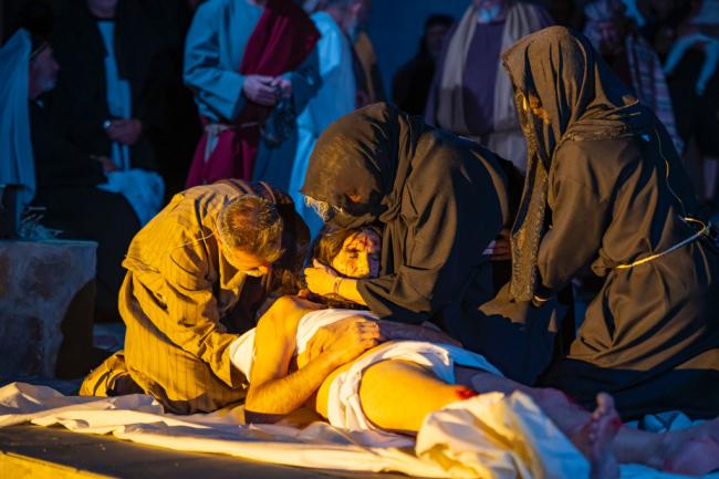 La Pasión inicia la Semana Santa en Adra 2025