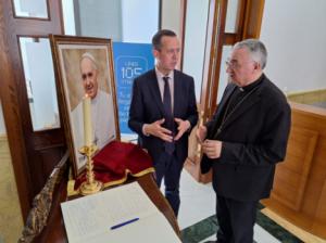 Pésame del subdelegado por el fallecimiento del Papa Francisco
