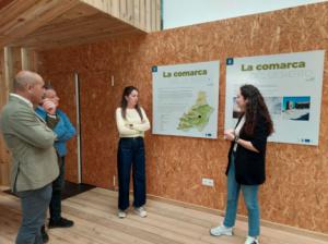 Aránzazu Martín conoce el proyecto de oleoturismo de la Almazara Campos de Uleila