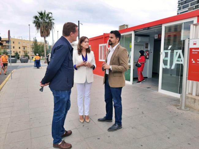 El PSOE desmiente al PP sobre paradas de autobús