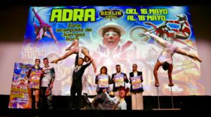 Regresa a Adra el Circo Berlín con su electrizante espectáculo 'Adrenalina. Una descarga de emoción'