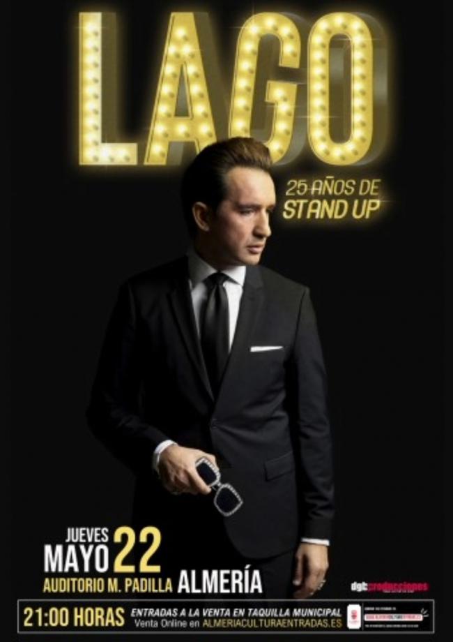 Miguel Lago celebrará con Almería el jueves sus 25 años de comedia ácida