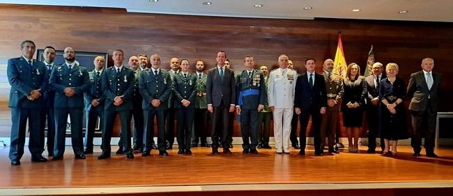 Martín destaca el papel de la Guardia Civil en el apagón