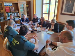 Subdelegación y Ayuntamiento de Garrucha coordinan la seguridad para San Juan