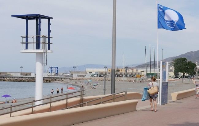 Banderas Azules para las playas de Adra este verano