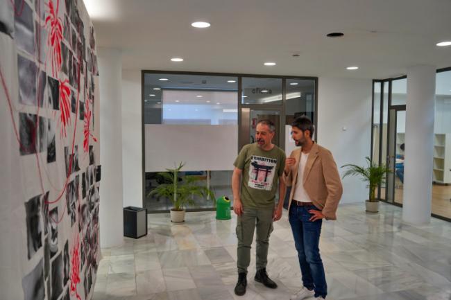 El Espacio Murgijoven acoge la exposición ‘Rompimos el Arte’ de alumnado del IES Santo Domingo