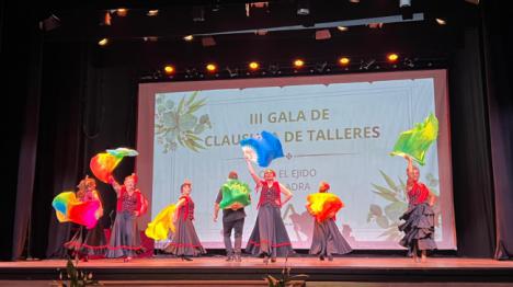 Clausura de los talleres del Centro de Participación Activa de Adra y El Ejido