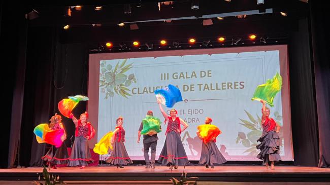 Clausura de los talleres del Centro de Participación Activa de Adra y El Ejido
