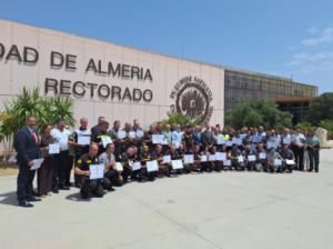 Reconocimiento a 59 vigilantes de seguridad en Almería