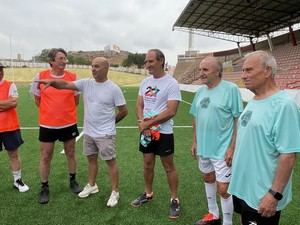 Almería lanza el 'Walking Fútbol' para mayores en el Estadio Juan Rojas