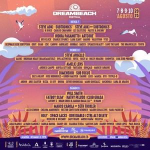 Dreambeach 2025 revela su impresionante escenario y cartel final