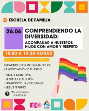 La Escuela de Familia de Adra celebra un coloquio en el marco del Día Internacional LGTBI