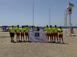 Las banderas ‘Q de calidad turística’ vuelven a las playas de San José y de Aguamarga