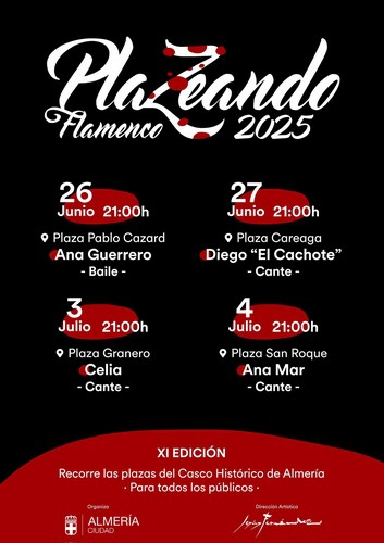 Recitales gratuitos inauguran el 58º Festival de Flamenco en Almería