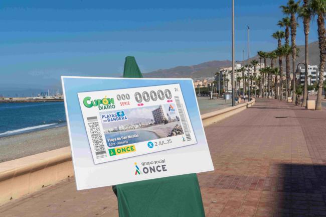 La Playa de San Nicolás protagonista del cupón de la ONCE