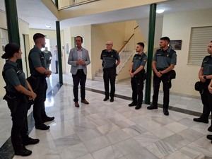 Cien nuevos guardias civiles inician su formación en Almería