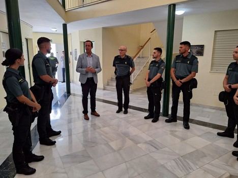 Cien nuevos guardias civiles inician su formación en Almería