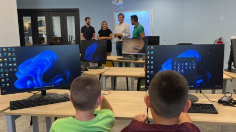 Más de una treintena menores en la Escuela Digital de Verano
 