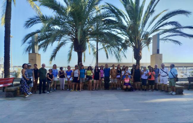 El Área de Ciudad Activa recorrió el casco histórico con cultura y deporte