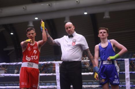 El club Almería Boxing suma cinco medallas en España y Portugal