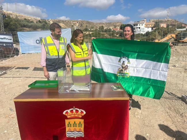 La Junta pone la primera piedra de la residencia de mayores de Albox