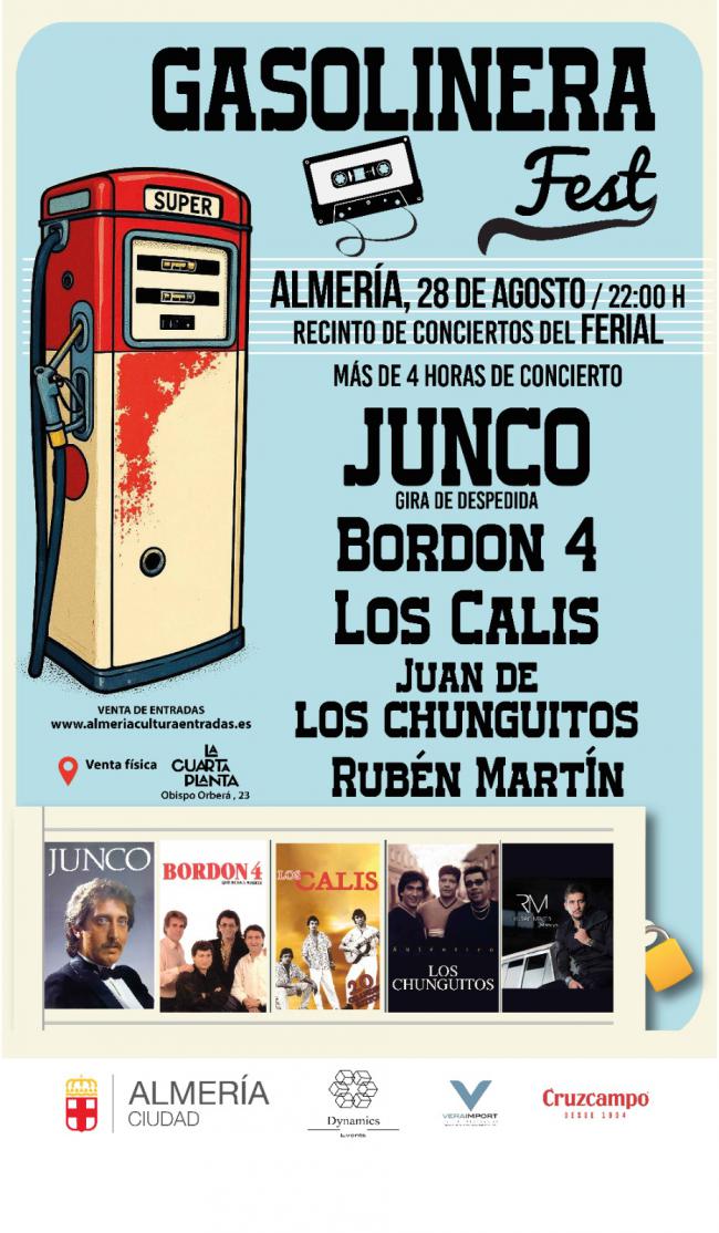 La rumba más genuina tomará el Recinto de Conciertos el jueves de Feria con ‘Gasolinera Fest’
