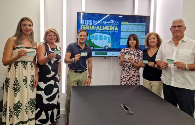Autobuses directos a la Feria de Almería desde el Bajo Andarax
