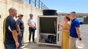 Renovación integral de las calderas de la Piscina Municipal de Adra