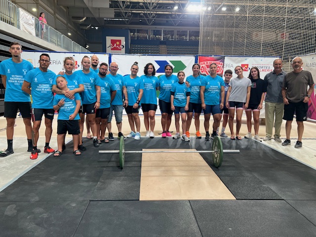 Almería levanta, con fuerza y técnica, un brillante Torneo de Halterofilia en la Feria
