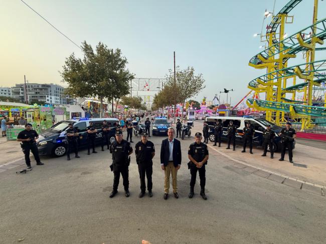 Martín destaca el dispositivo especial de la Policía Nacional durante la Feria de Almería
 