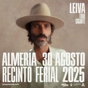 Leiva cerrará la Feria de Almería con su concierto el 30 de agosto